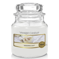 Yankee Candle, Klasiskā kāzu dienas svece, maza burciņa 104 g