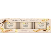 Yankee Candle, Filled Votive Vanilla Creme Brulee 3x37 g