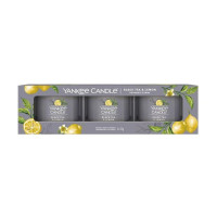 Yankee Candle, Filled Votive Black Tea & Lemon 3x37 g