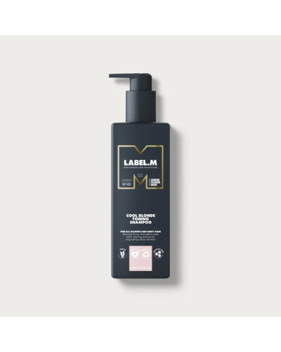 Label.m, Cool Blonde Toning Shampoo 300 ml, 5056043216743