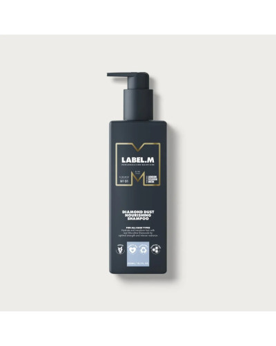 Label.m, Diamond Dust Nourishing Shampoo 300 мл, 5056043216767