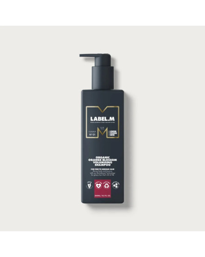 Label.m, Organic Orange Blossom Volumising Shampoo 300 мл, 5056043216811