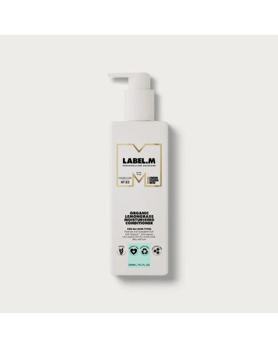 Label.m, Organic Lemongrass Moisturising Conditioner 300 ml, 5056043216941