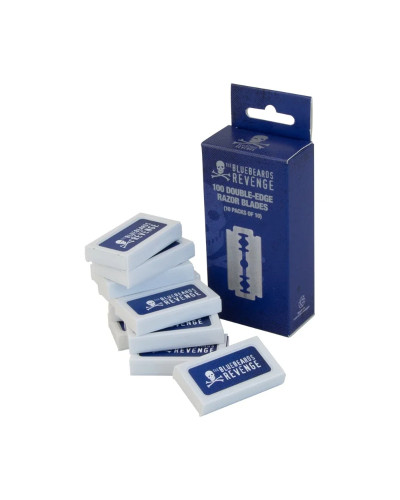 The Bluebeards Revenge, Pack Of Safety Razor Blades 10 x 10pcs, 5060297001048