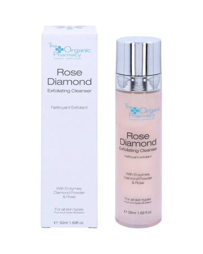 The Organic PharMAC,y Rose Diamond Exfoliating Cleanser 50 ml, 5060373521910