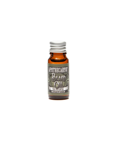 Apothecary 87,   The Unscented beard oil 10ml, 5060401130169