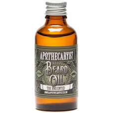 Apothecary 87, Nearomatizēta bārdas eļļa 50ml