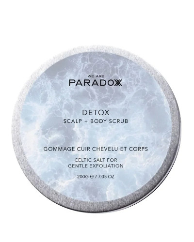 We Are Paradoxx, Detox galvas ādas un ķermeņa skrubis 200g, 5060616950156