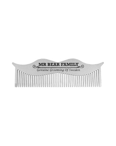 Mr Bear Family, Moustache Comb Steel 1pc, 73139911