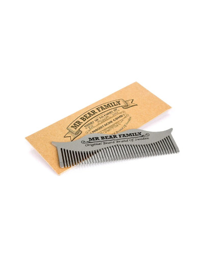 Mr Bear Family, Moustache Comb Steel 1pc, 73139911