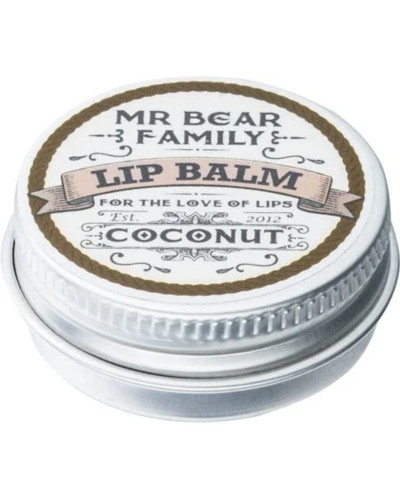 Mr Bear Family, Lūpu balzams kokosrieksts 15ml, 73144922