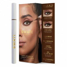 Swati, Lash Adhesive Liquid Eyeliner Vanta Brown