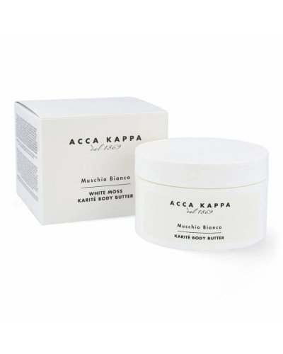 Acca Kappa,  White Moss Karite body butter 200ml, 8008230020845