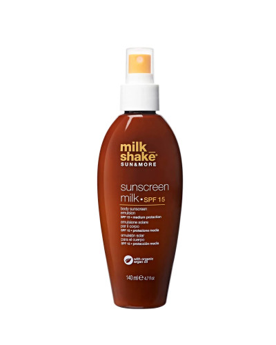 Milk_Shake, Sun & More sunscreen milk Spf15 140ml, 8032274012825