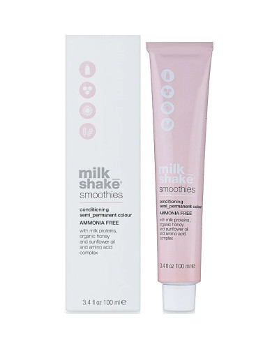 Milk_Shake, Smoothies Semi Permanent Color 5.4 Copper Light Brown 100ml, 8032274058052