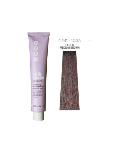 Milk_Shake, New Creative Permanent Color 4.431 Exotic Medium Brown 100 мл, 8032274059059