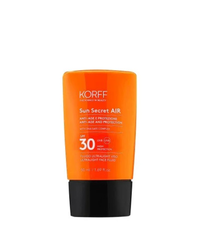 Korff,  Sun Secret SPF30 Air Fluido Viso 50 ml, 8050519682442