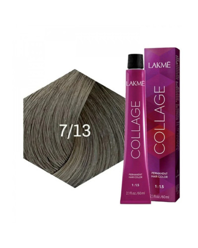 Lakme, Collage 7/13 Pastāvīgā krāsa 60ml, 8429421271318