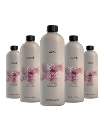 Lakme, Color Developer 9v 120 ml, 8429421401111