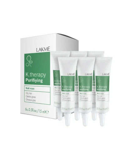 Lakme, K.Therapy Purifying Matt Mask 6x15ml, 8429421432221