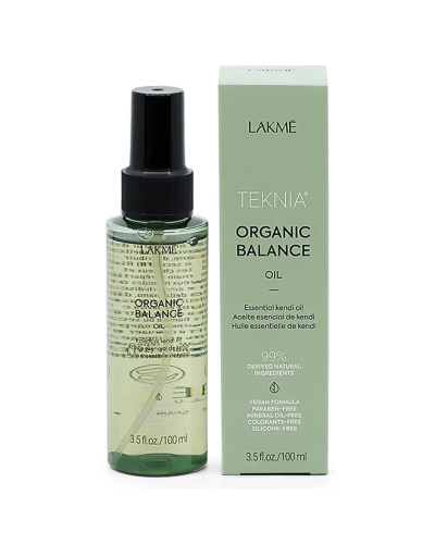 Lakme, Teknia organic balance oil 100 ml, 8429421441438