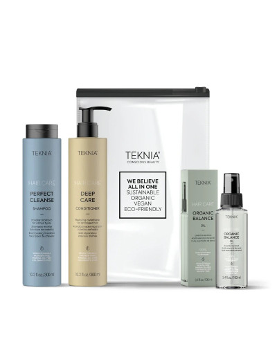 Lakme, Teknia Sports Ritual Pack: Šampūns 300 ml + Kondicionieris 300 ml + Eļļa līdzsvaram 100 ml, 8429421449199