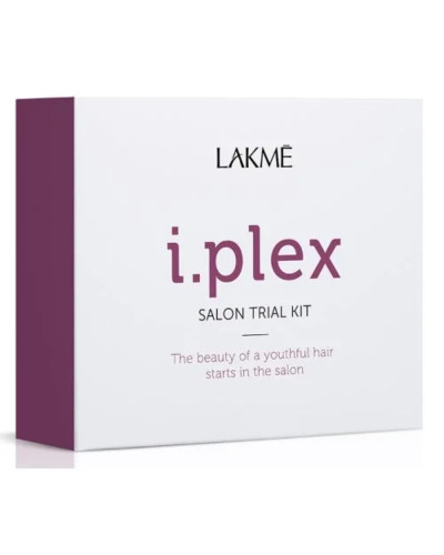 Lakme, I.Plex Trial Kit: Premium Bond 100ml, Keratech I.Power 2x100ml, Dispenser, Application Guidelines, 8429421490023