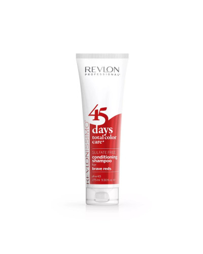 Revlon, 45 Days Conditioning Shampoo For Brave Reds 275 ml, 8432225091518