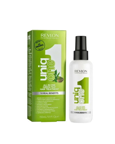 Revlon, Uniq One Hair Treatment Green Tea 150 ml, 8432225129860