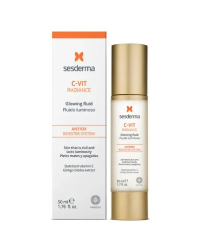 Sesderma, C-Vit Radiance Glowing Fluid 50 ml, 8470003406581