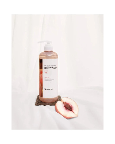 Mizon, My Relaxing Time Body Wash Lovely Peach 800 мл, 8809132968958