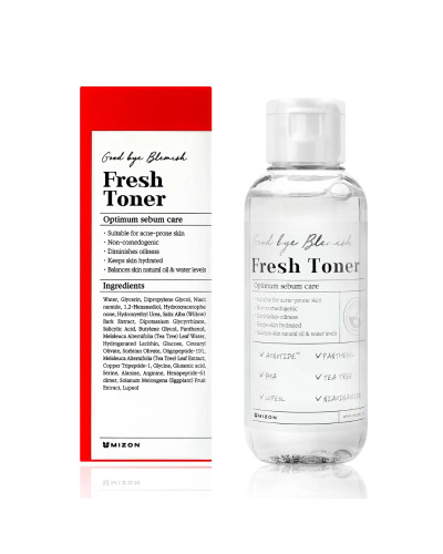 Mizon, Good Bye Blemish Fresh toniks 120 ml, 8809663753504