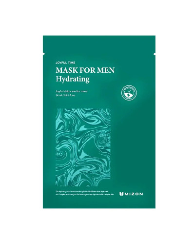 Mizon, Joyful Time Mask For Men Hydrating 30g, 8809663754280