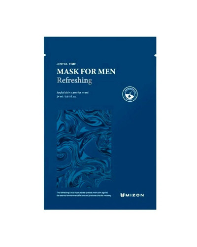 Mizon, Joyful Time Mask For Men Refreshing 30g, 8809663754303