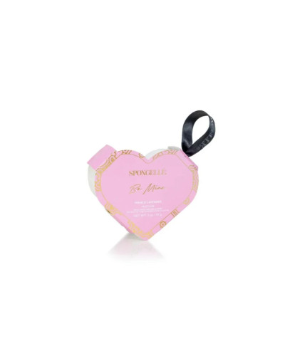 Spongelle, Daisy Collection Heart Shaped Body Buffer French Lavender 1pc, 0850014963903